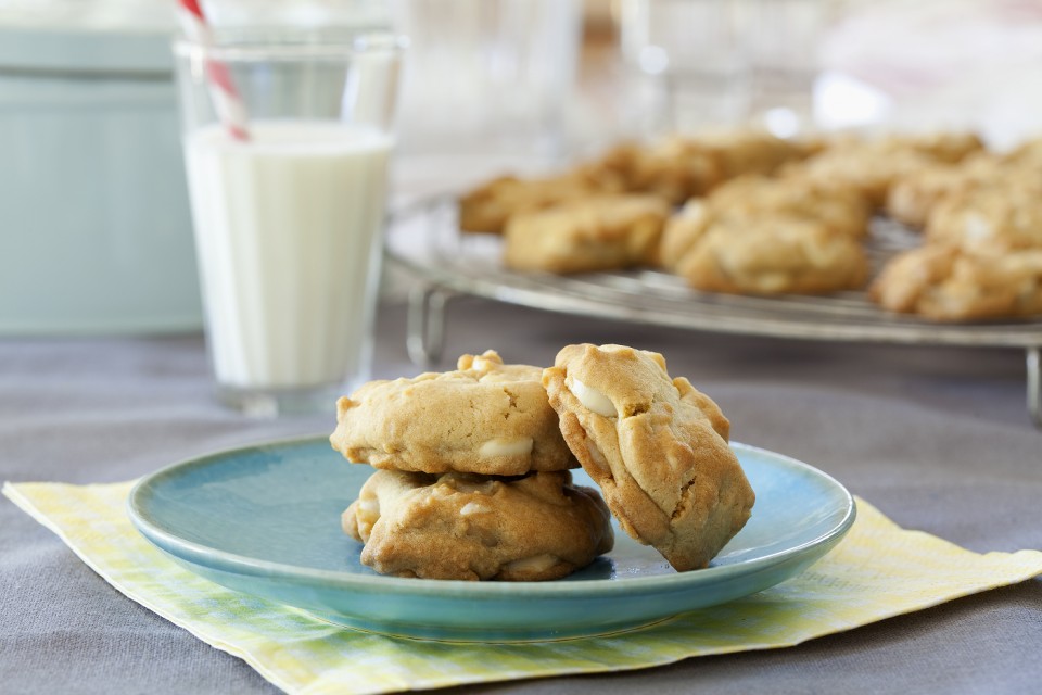 Rezept für Cookies mit Macadamias und weißer Schokolade | Australian ...