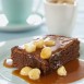 Schokoladen-Brownie mit Macadamia; Nuss-Rezept