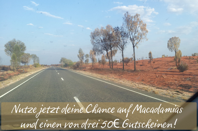 Erinnerungen an meine Zeit in Australien: Nutze jetzt deine Chance auf Macadamias und einen von drei 50€ Gutscheinen!