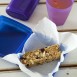 Selbst gemachte Müsliriegel mit Macadamias