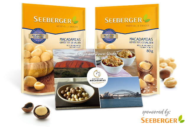 Gewinnerbekanntgabe: Seeberger-Snack-Packs