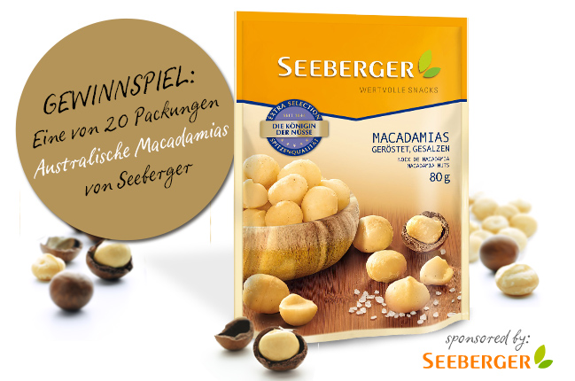 Finde den Fehler und gewinne Australische Macadamias von Seeberger!