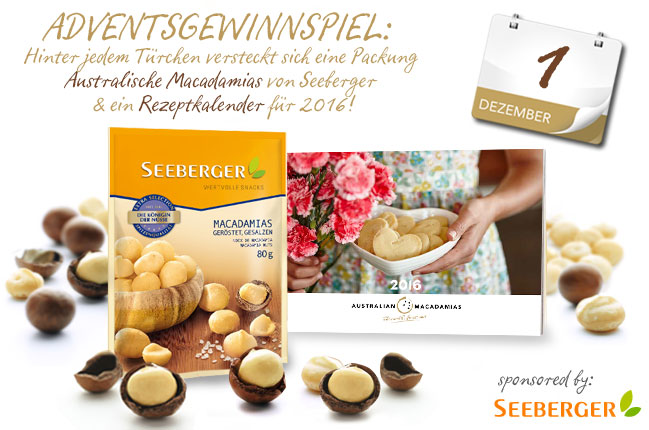 Australian Macadamias Adventskalender – Knackt die Frage des Tages und gewinnt ein Australian Macadamias Genuss-Set!