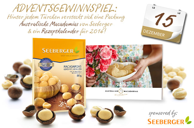 Australian Macadamias Adventskalender –  Knackt die Frage des Tages und gewinnt ein Australian Macadamias Genuss-Set!