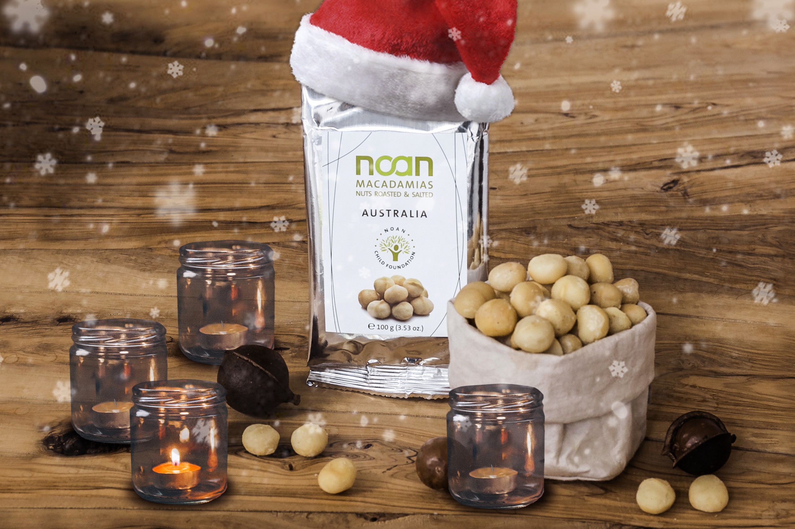 Adventsgewinnspiel: Knackige Macadamias von NOAN