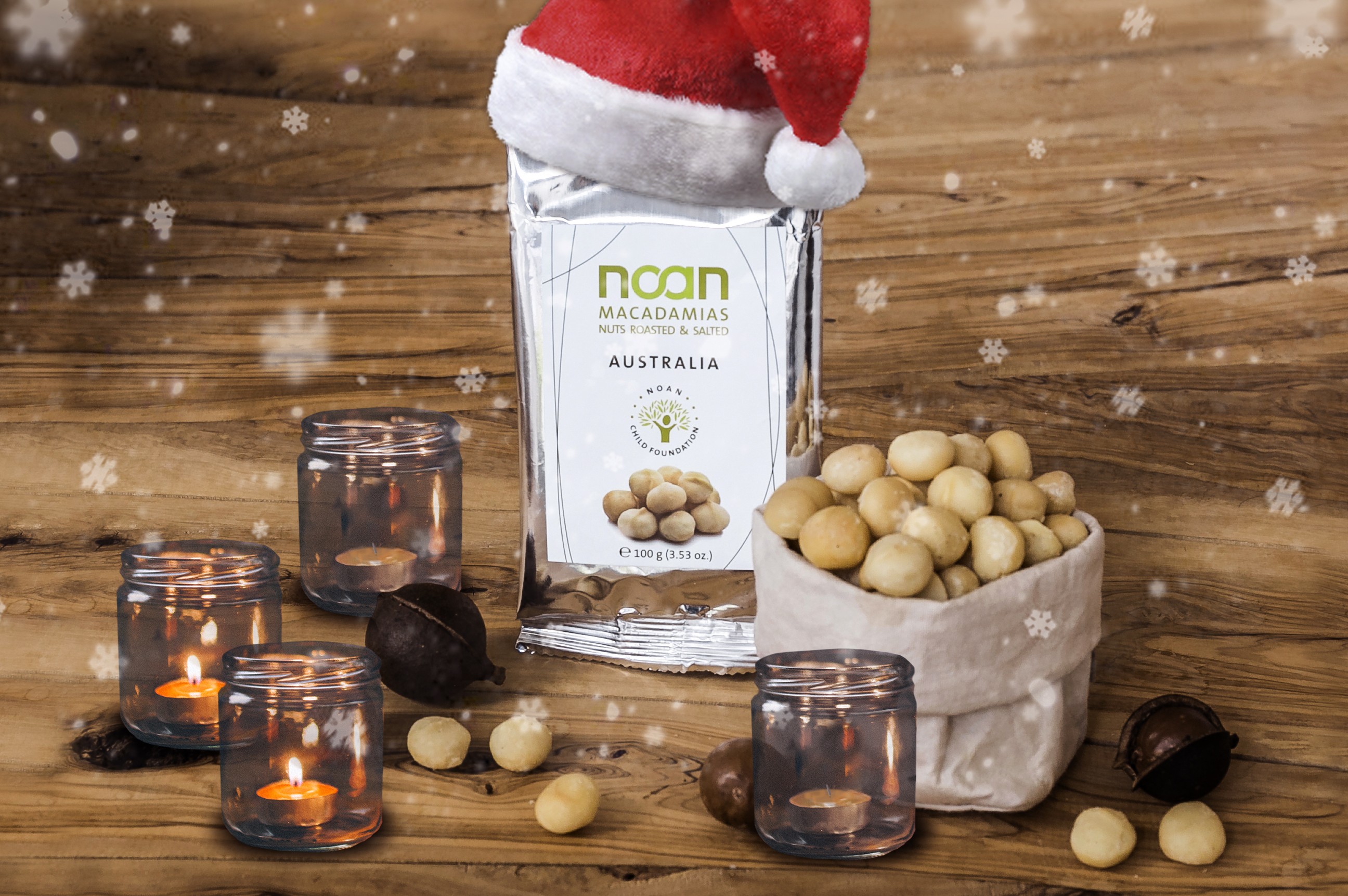 Adventsgewinnspiel Nr. 2: Knackige Macadamias von NOAN