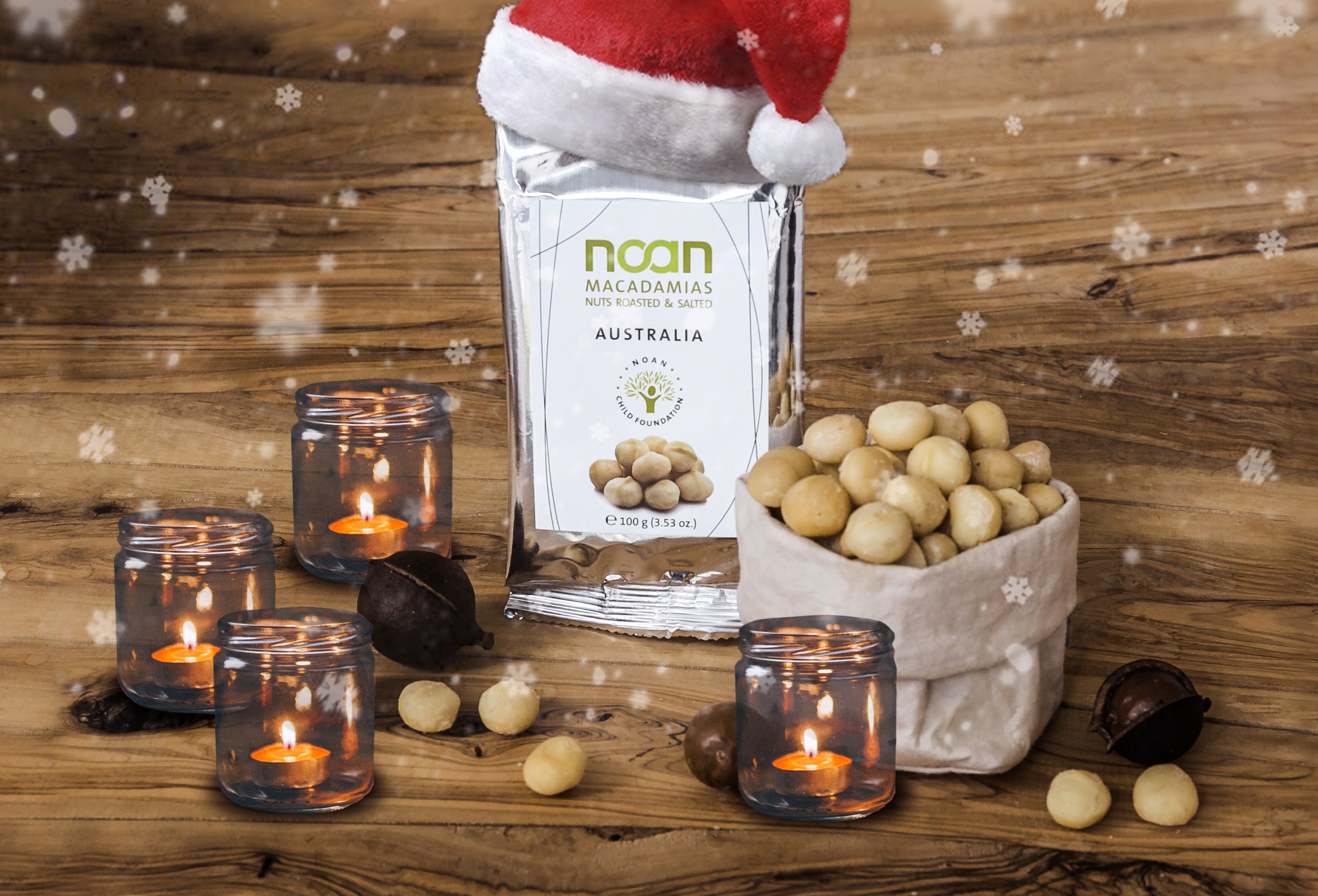 Adventsgewinnspiel Nr. 4: Knackige Macadamias von NOAN