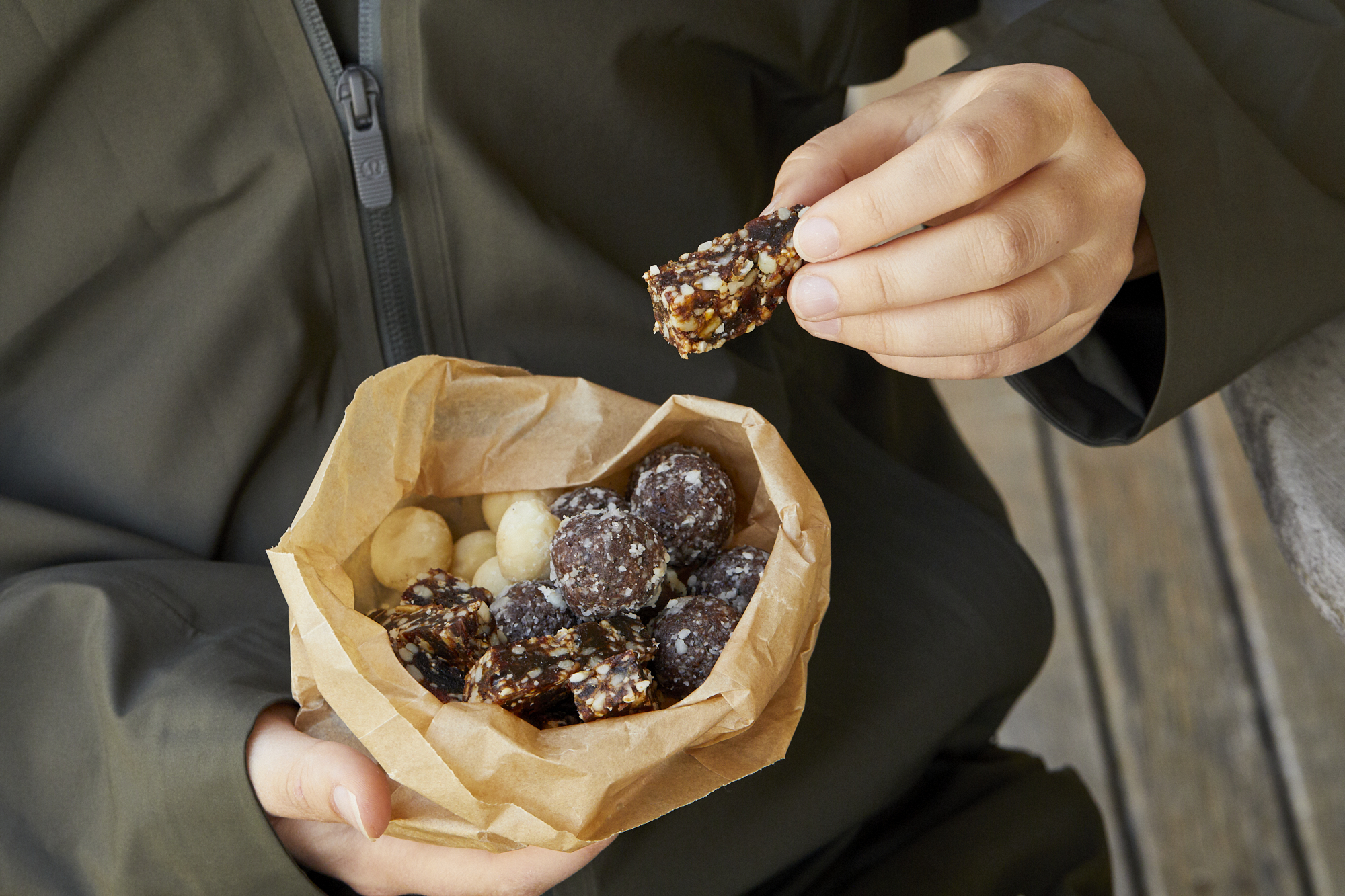 Leckere To-Go-Snacks mit Macadamias